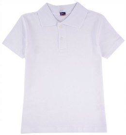 POLO POLÓWKA KOSZULKA T-SHIRT BIEL J134A