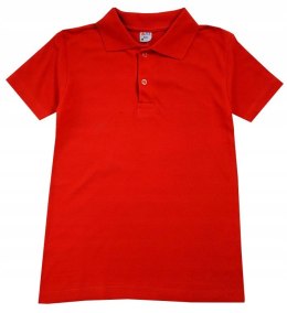 POLO POLÓWKA T-SHIRT CZERWIEŃ J134D