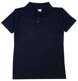 POLO POLÓWKA T-SHIRT KOSZULKA GRANAT J134F