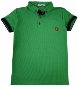 POLO POLÓWKA koszulka T-SHIRT zielony H308B