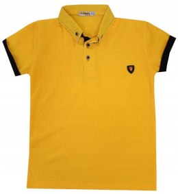 POLO POLÓWKA koszulka T-SHIRT żółty H308C