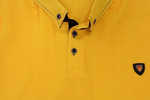 POLO POLÓWKA koszulka T-SHIRT żółty H308C POLO POLÓWKA koszulka T-SHIRT żółty H308C