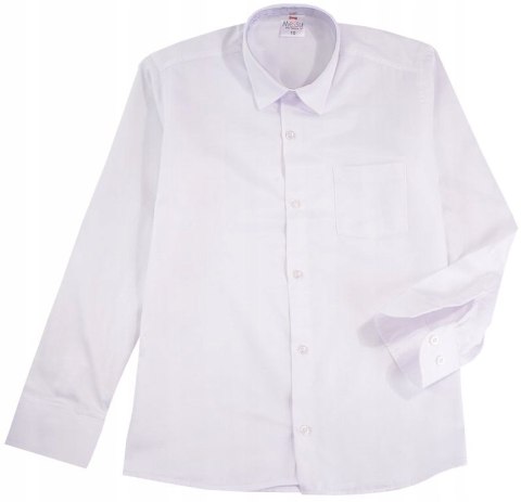 KOSZULA WIZYTOWA ELEGANCKA BIAŁA J140 KOSZULA WIZYTOWA ELEGANCKA BIAŁA J140