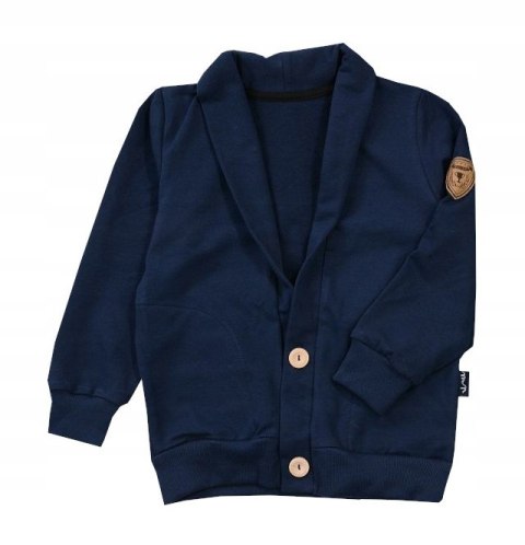 KARDIGAN MARYNARKA DRESOWA SPORTOWA CHŁOPIĘCA bluza granatowa L707A KARDIGAN MARYNARKA DRESOWA SPORTOWA CHŁOPIĘCA bluza granatowa L707A